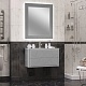 Opadiris Мебель для ванной Луиджи 90 подвесная серая матовая – фотография-16